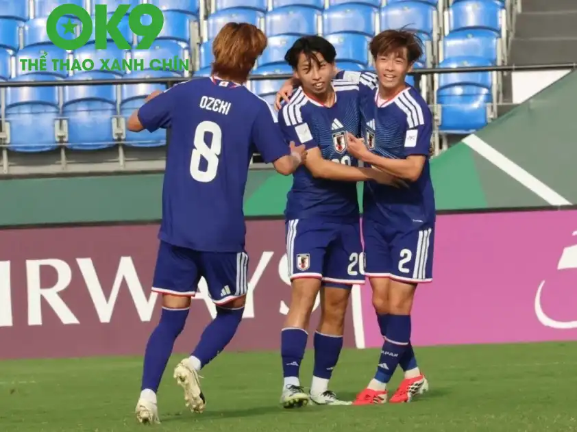 U23 Nhật Bản vừa rất khó khăn mới đánh bại U23 Jordan để giành vé vào bán kết (Ảnh: AFC) U23 Nhật Bản vừa rất khó khăn mới đánh bại U23 Jordan để giành vé vào bán kết (Ảnh: AFC)